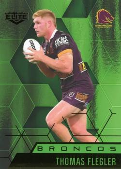 2022 NRL Elite - Mojo Emerald #ME 005 Thomas Flegler Front